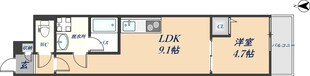 クレアーレ菱屋東の物件間取画像